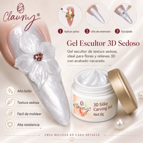 3D Gel de Escultura - Carving Gel CLAUMY