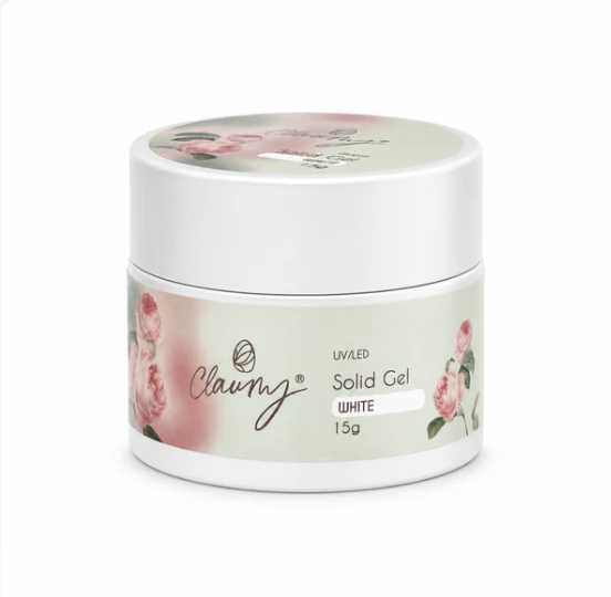 Solid Gel White 3D CLAUMY