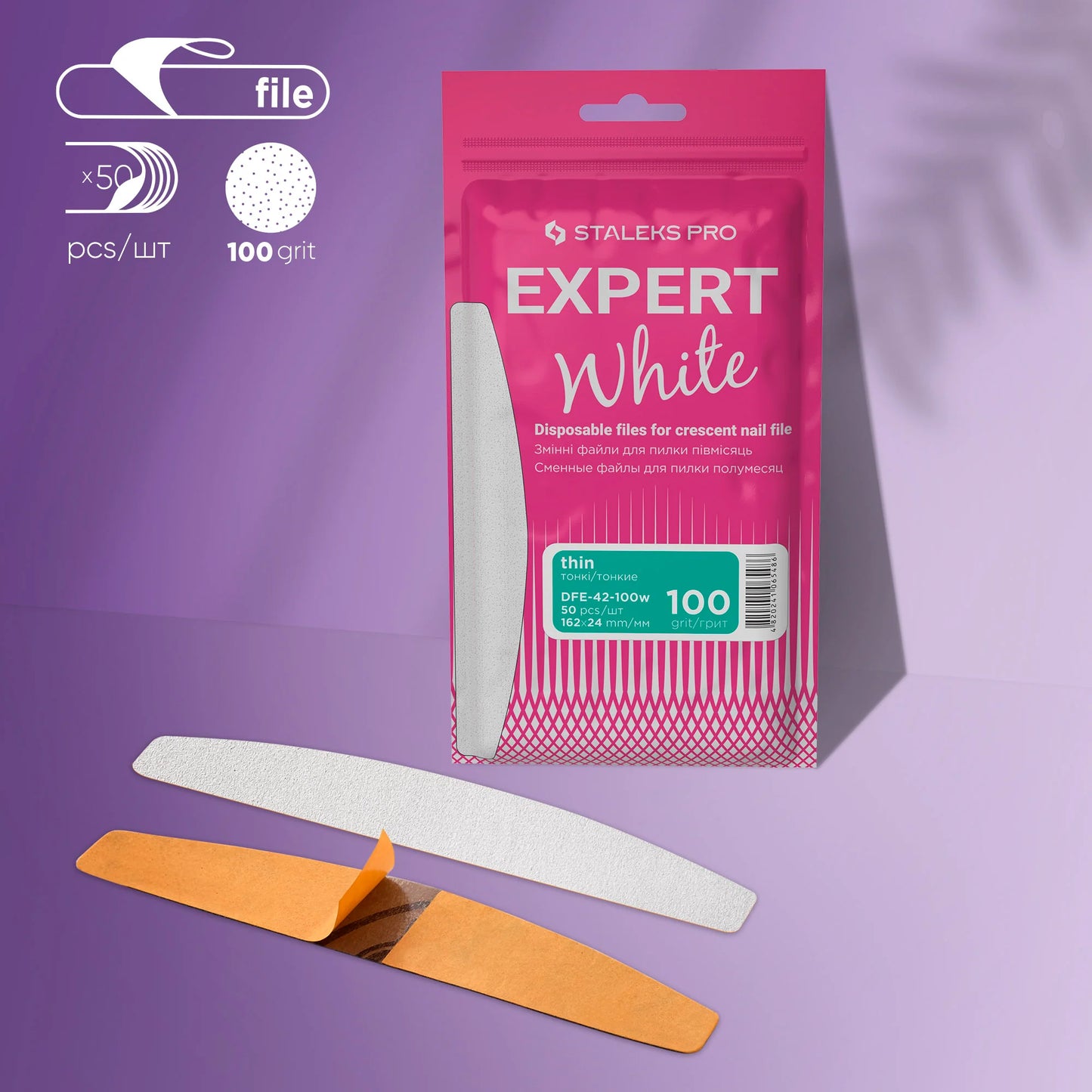 Recambios Lima Desechables Media Luna EXPERT 42