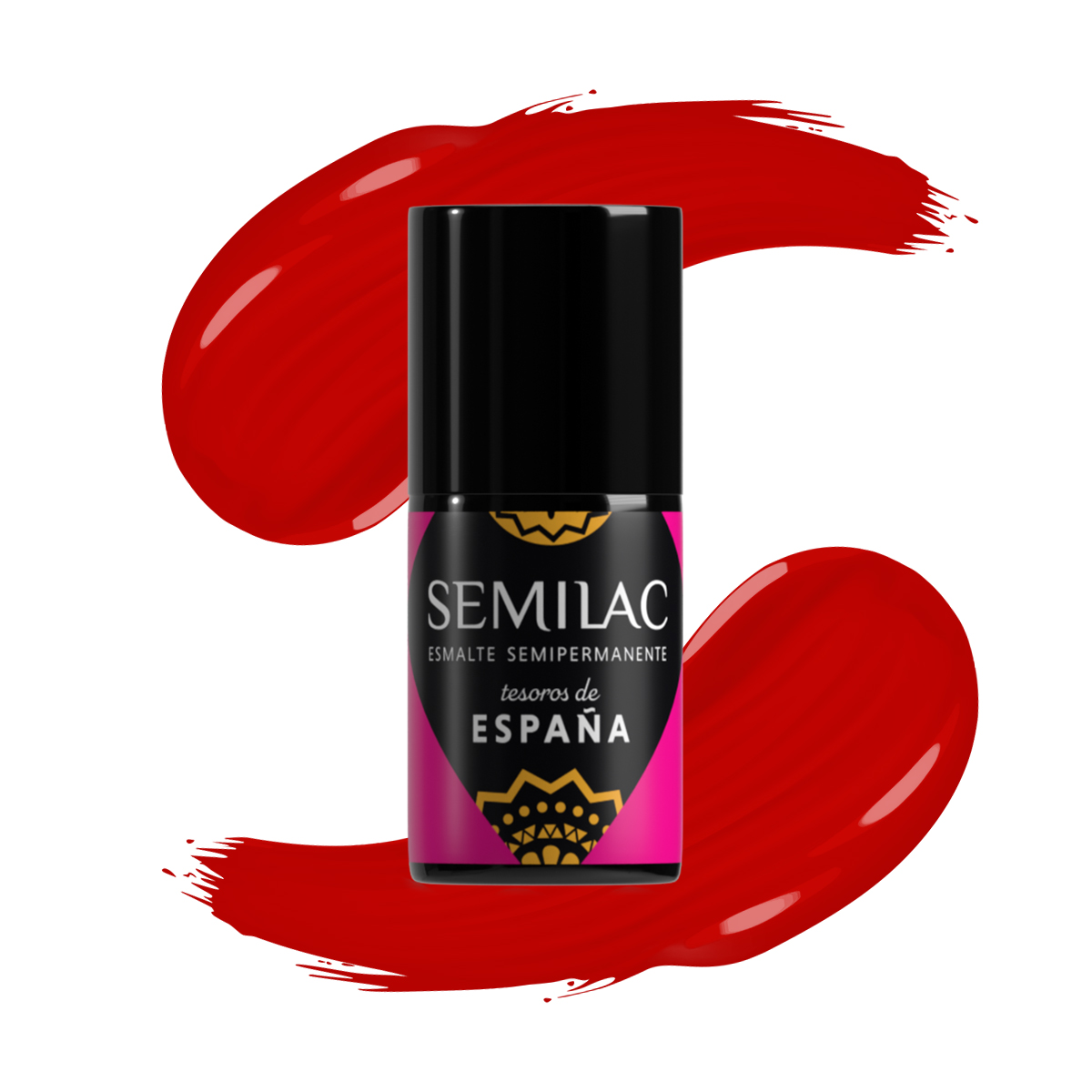 Esmalte Permanente SEMILAC 477 Ritmo Flamenco