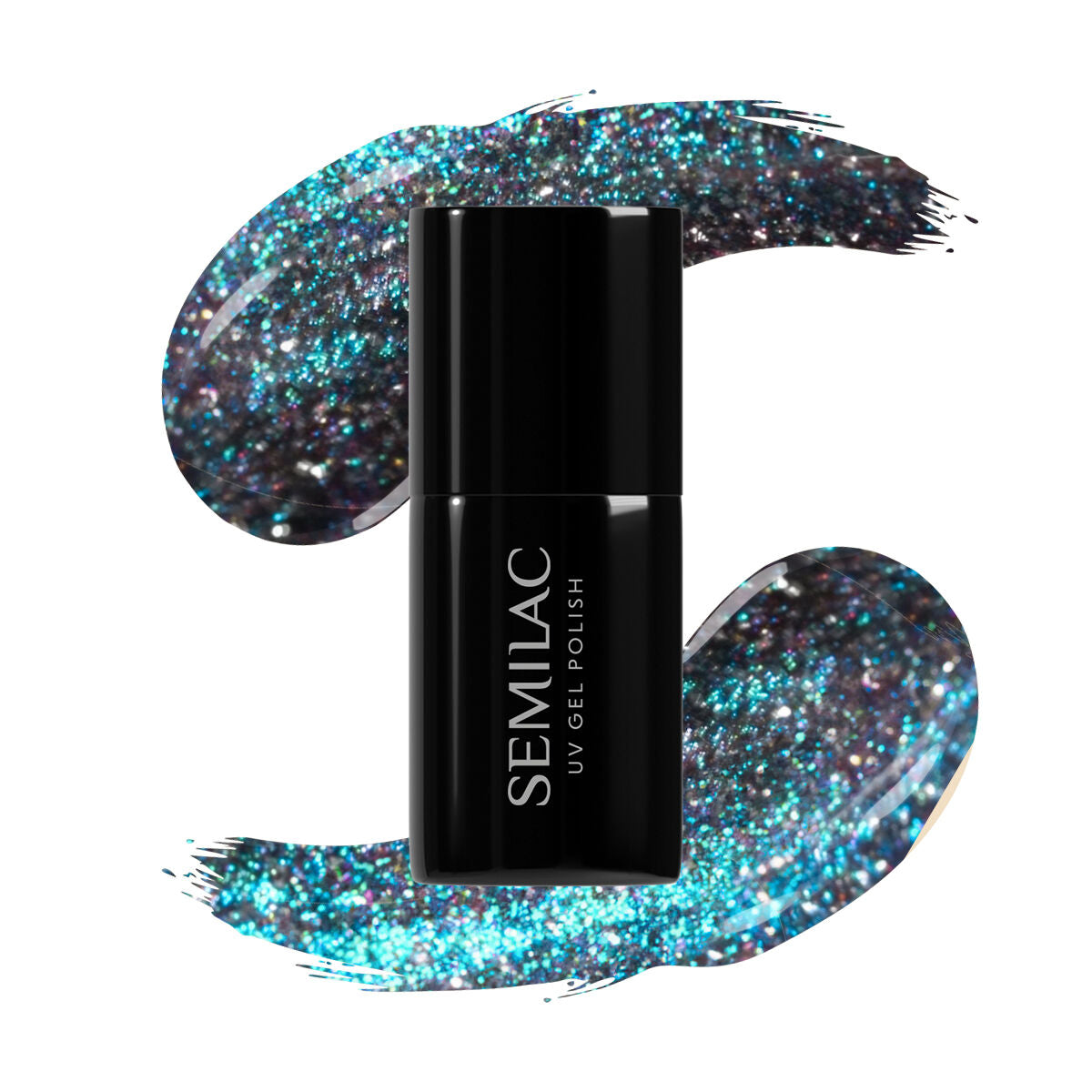 Esmalte Permanente SEMILAC 828 Grey Holo