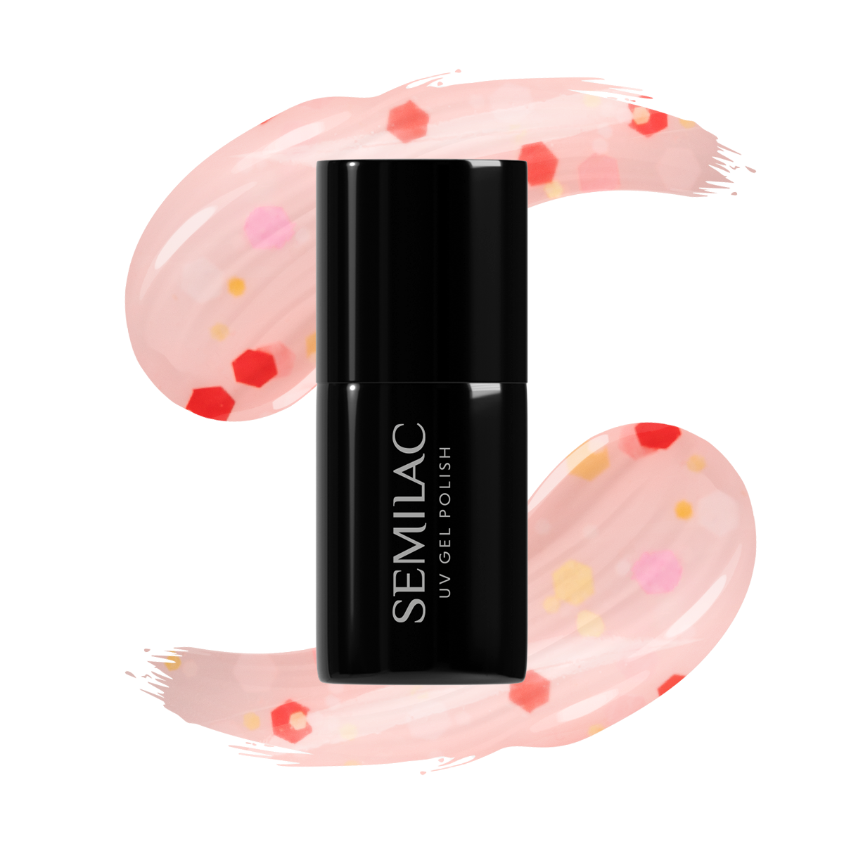 Esmalte Permanente SEMILAC 932 Confetti Dance 7ml