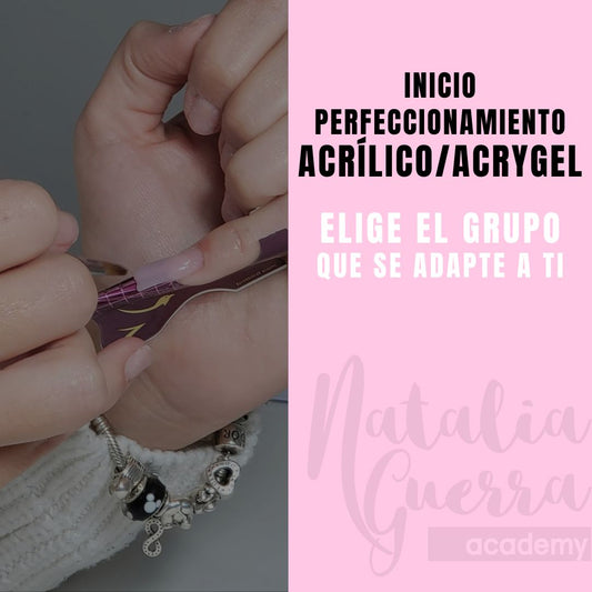 FIN DE SEMANA - Inicio o Perfeccionamiento de Acrí­lico o Acrygel