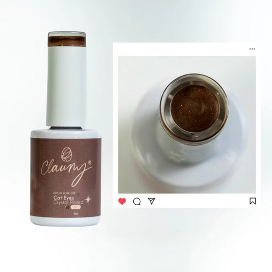 Esmaltes Cat Eyes Crystal Plated