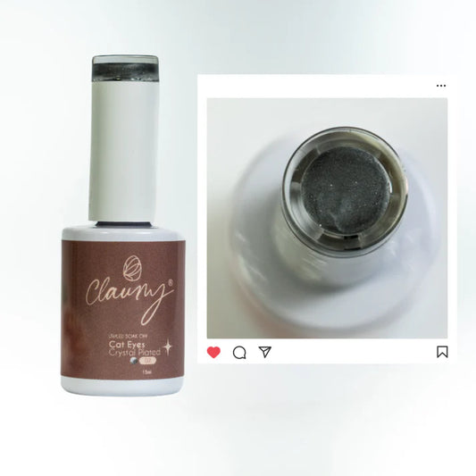 Esmaltes Cat Eyes Crystal Plated