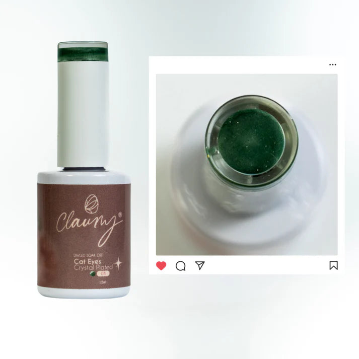 Esmaltes Cat Eyes Crystal Plated