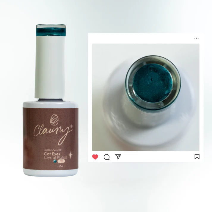 Esmaltes Cat Eyes Crystal Plated