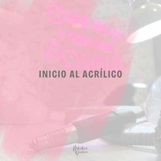 17/05/25 - Inicio Acrí­lico - FIN DE SEMANA