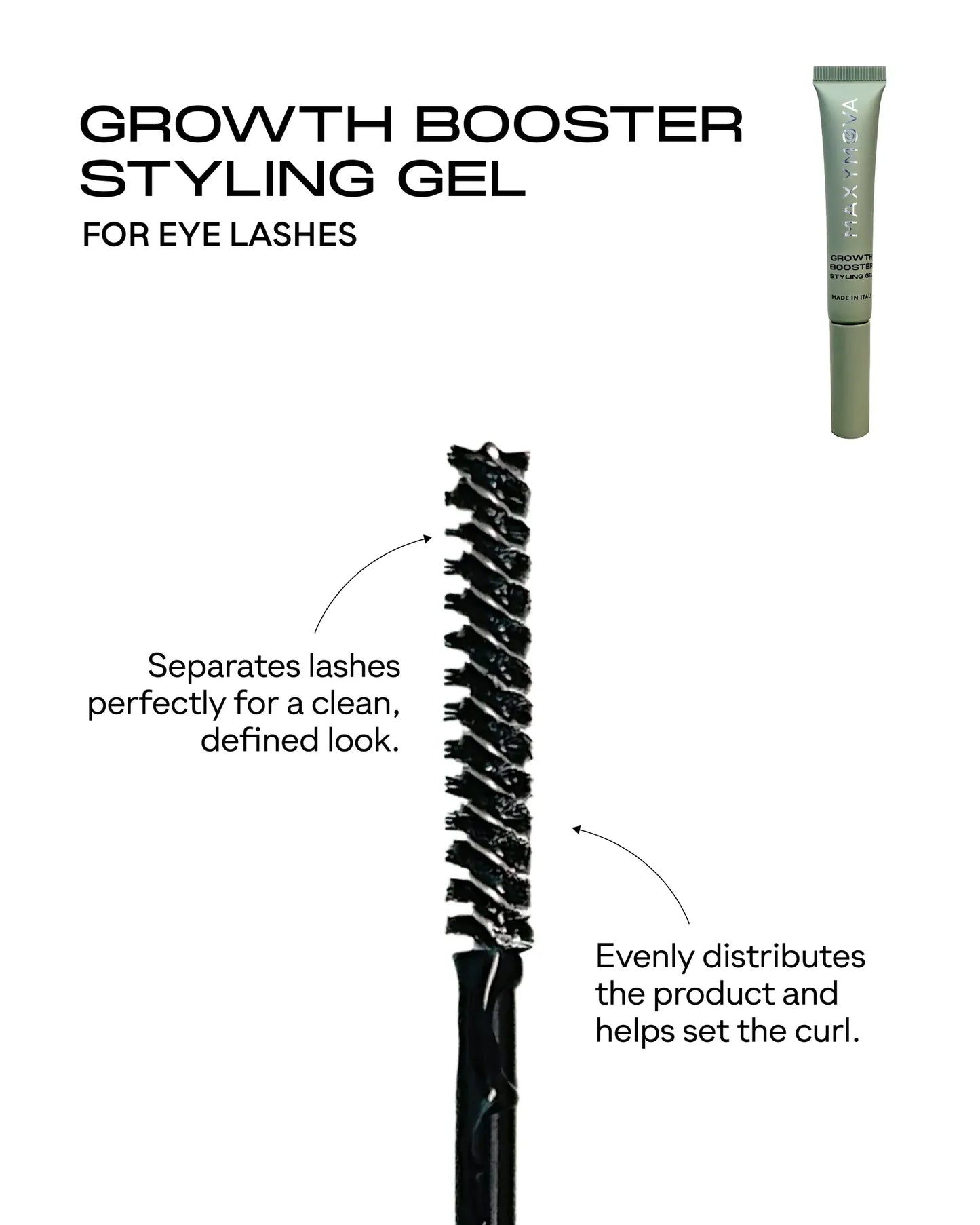Gel Sérum Pestañas/Cejas GROWTH BOOSTER  5% CAPIXYL