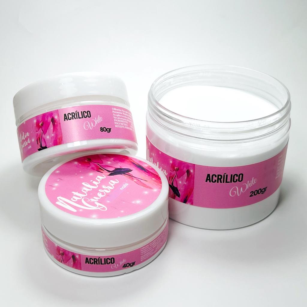 Polvo Acrí­lico White