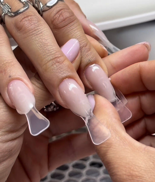 Sandwich Nail Dual Form Almond 240ud 15 tamaños