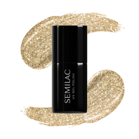 Esmalte Permanente SEMILAC 037 Gold Disco