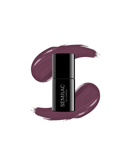 Esmalte Permanente SEMILAC 075 Stylish Brown