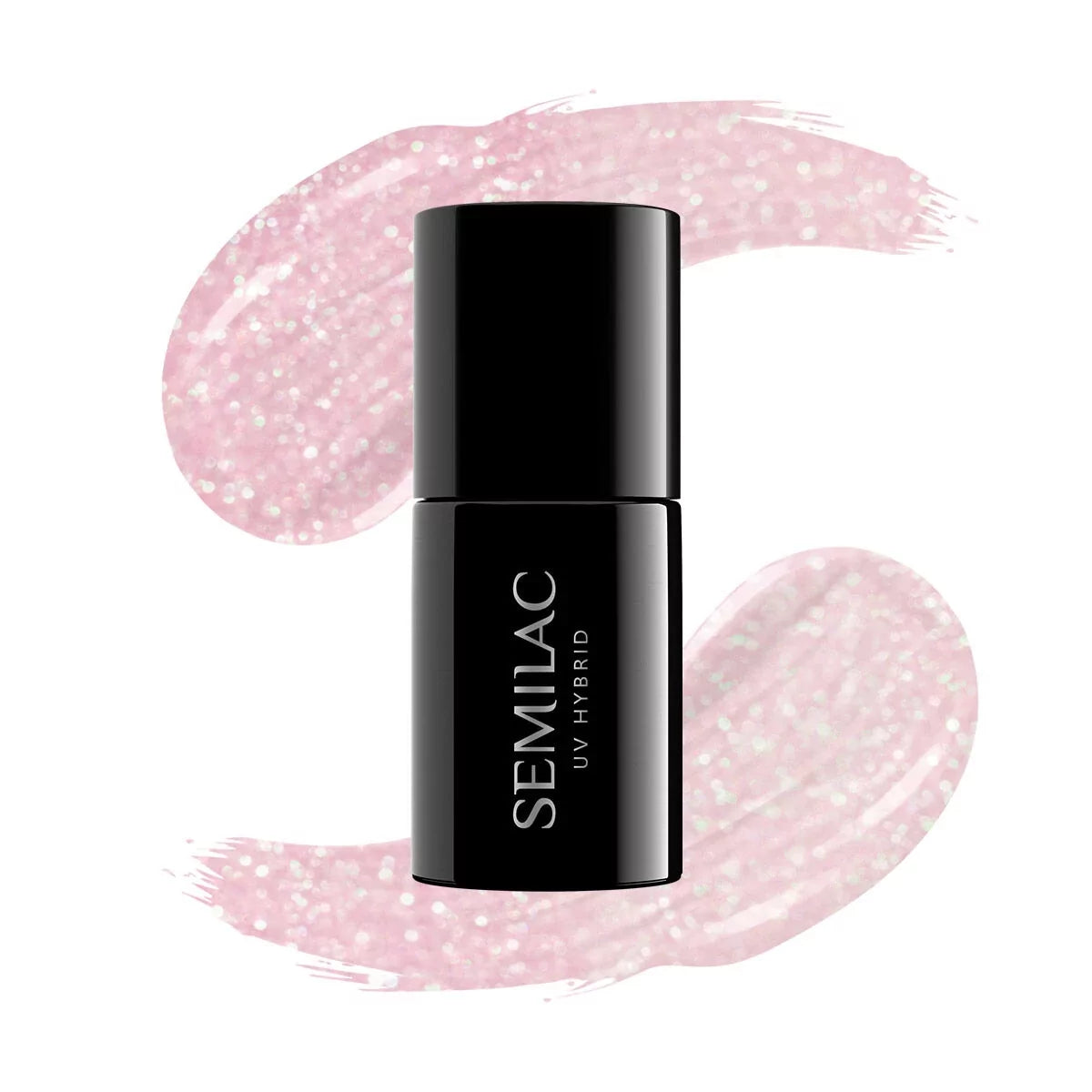 Esmalte Permanente SEMILAC 164 Pink Crystals