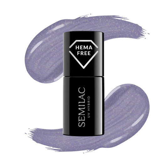 Esmalte Permanente SEMILAC 379 Shimmer Stone Saphire