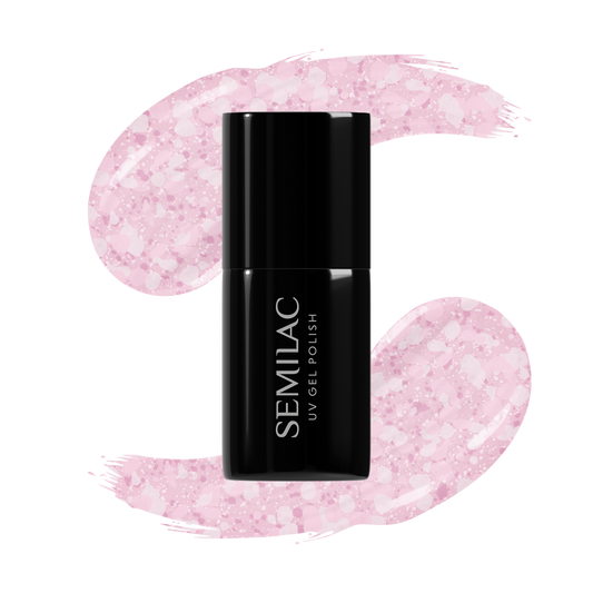 Esmalte Permanente SEMILAC 491 Strawberry Ice