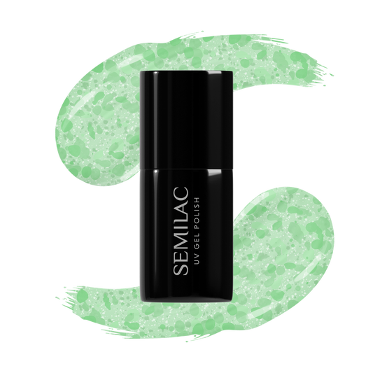 Esmalte Permanente SEMILAC 494 Frozen Pistachios