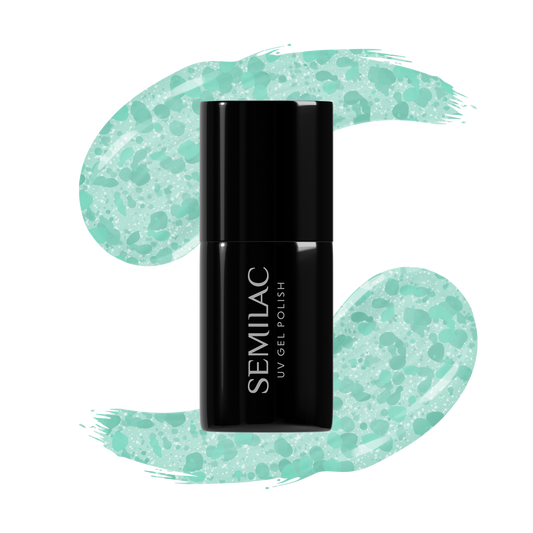 Esmalte Permanente SEMILAC 495 Mint Glacier