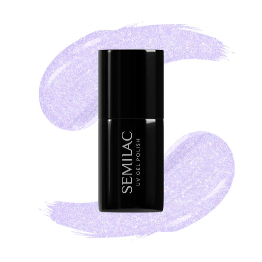 Esmalte Permanente SEMILAC 499 Violet Vibes 7ml