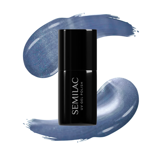 Esmalte Permanente SEMILAC 665 Blueberry Gloss