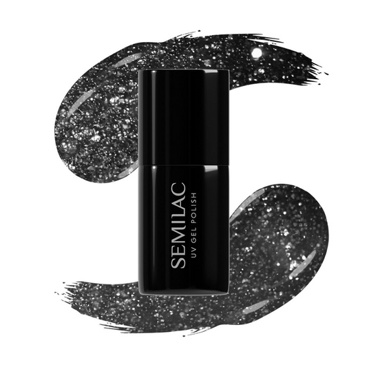 Esmalte Permanente SEMILAC A705 Black Opal
