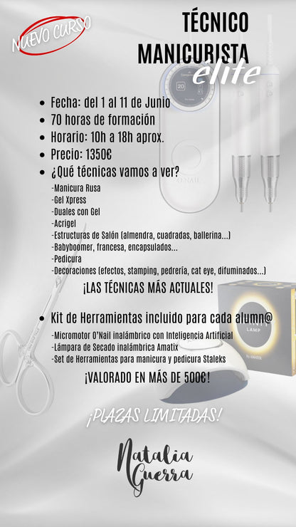 Técnico Manicurista ÉLITE